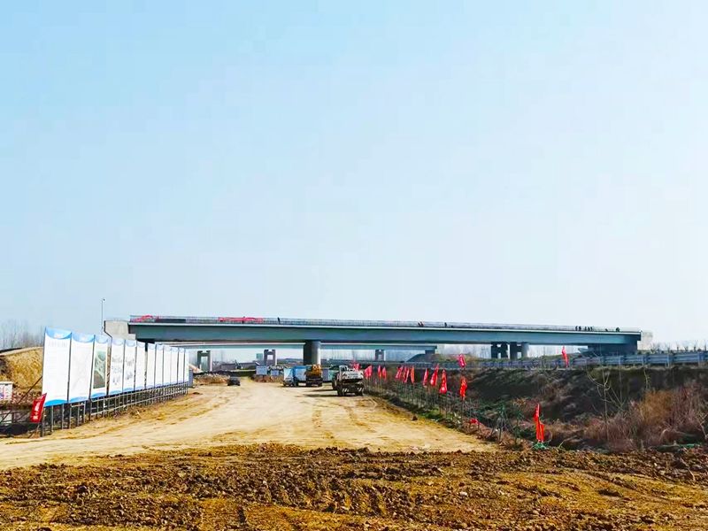 中铁十局安罗高速罗山至豫鄂界南延1标钢箱梁项目（844t）